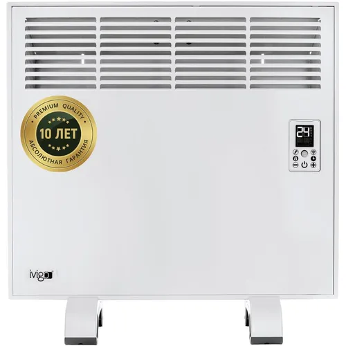 Конвектор IVIGO EPK-Pro Wi-Fi EPK4550P05, 500Вт, с терморегулятором, с Wi-Fi, белый