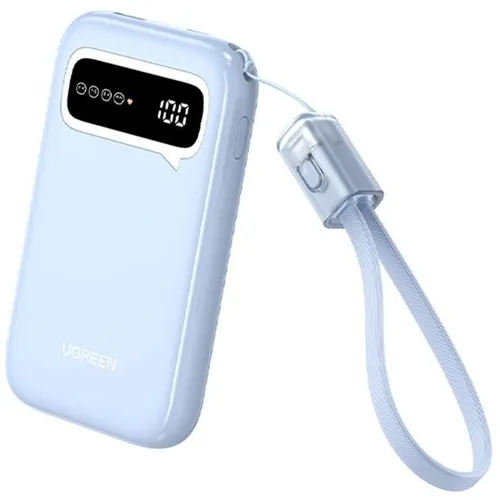 Внешний аккумулятор (Power Bank) UGREEN CD384, 10000мAч, синий [45423b]