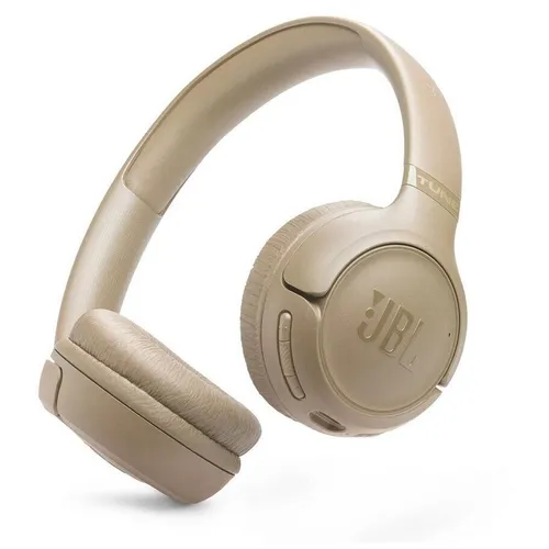 Наушники JBL Tune 530BT, Bluetooth, накладные, бежевый [jblt530btbegeu]