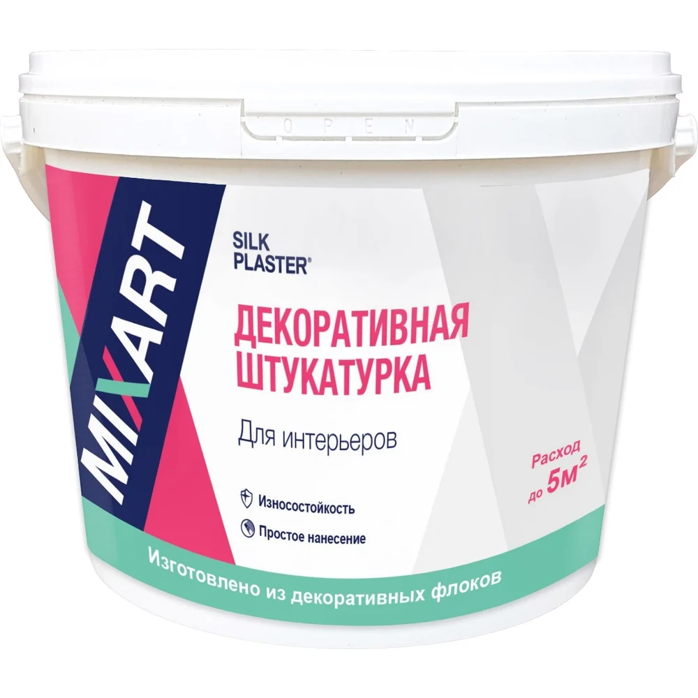 Интерьерная декоративная штукатурка Silkplaster MIXART Absolute 3033