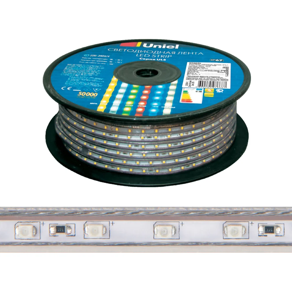 Светодиодная лента Uniel ULS-2835 UL-00006481