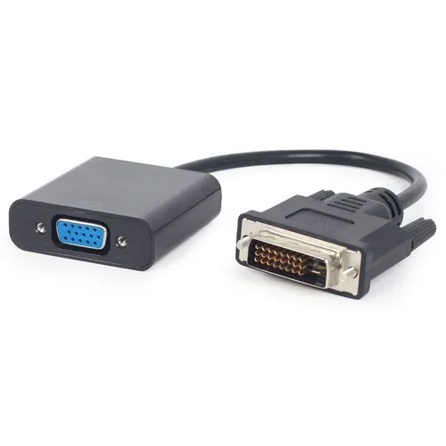 Переходник DVI NingBo DVI-D (m) - VGA (f), GOLD , 0.23м