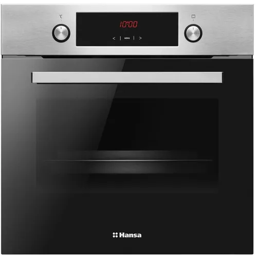 Духовой шкаф электрический Hansa BOEI68401, 65л, дверца с 2 стеклами, нержавеющая сталь