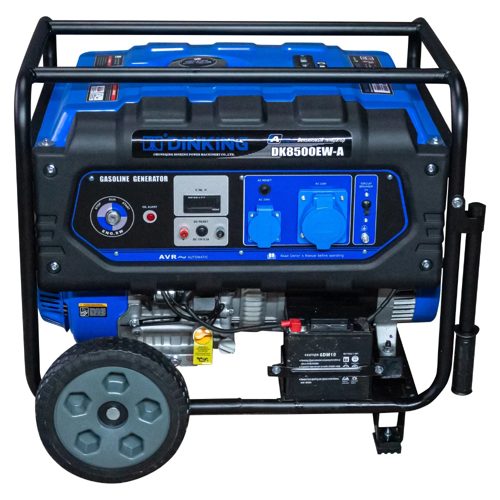 Бензиновый генератор Dinking DK8500EW-A ГЕН015