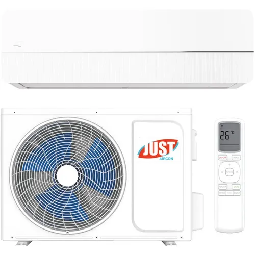 Сплит-система JUST AIRCON Silvery JAC-24HPSA/CGS настенная, до 52м2, 24000 BTU, (комплект из 2-х коробок)