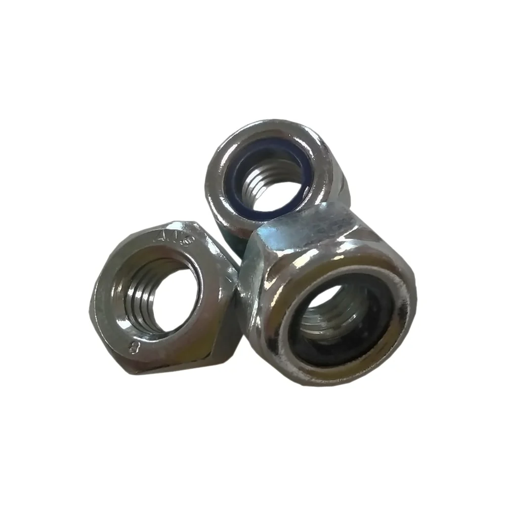 Самоконтрящаяся оцинкованная гайка ZAMETAL М22 DIN985 50 шт ZA519030