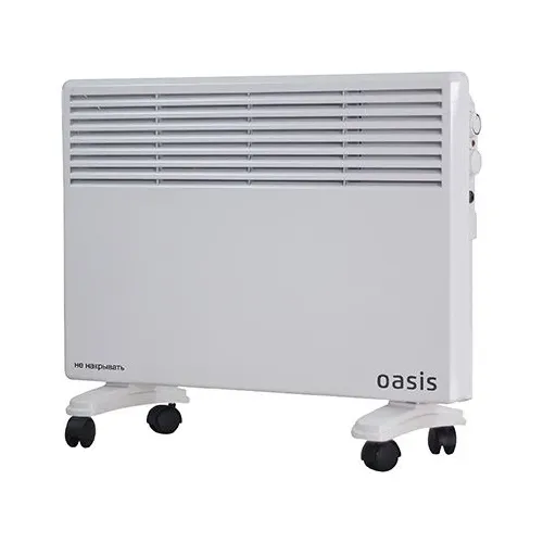 Конвектор OASIS LK-15 (U), 1500Вт, с терморегулятором, белый [lk-15 (u)/lk-15]