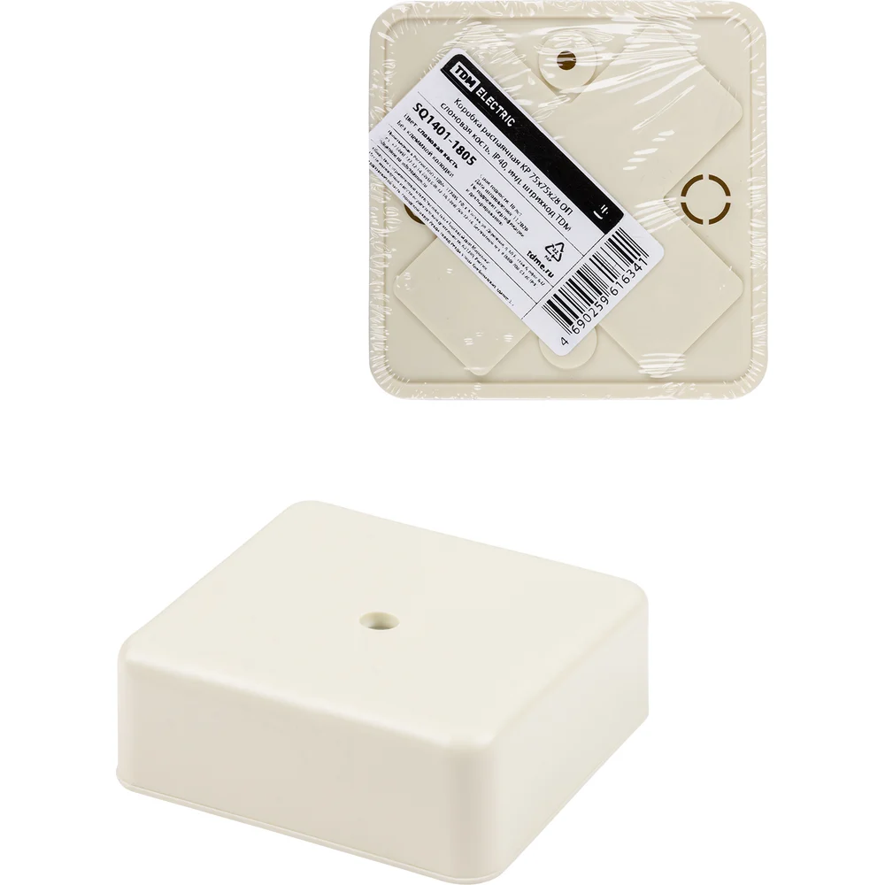 Распаечная коробка TDM ELECTRIC КР ОП SQ1401-1805