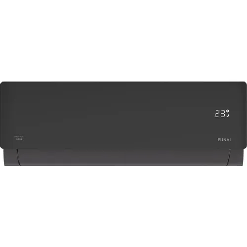 Сплит-система Funai Sensei Nero 2.0 RAC-SNN55HP.D07 настенная, до 54м2, 18000 BTU, (комплект из 2-х коробок), черный