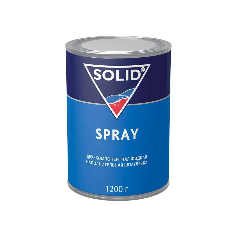 Двухкомпонентная жидкая наполнительная шпатлевка SOLID SPRAY 319.1200