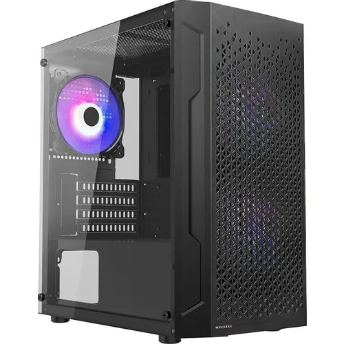 Корпус mATX Accord ACC-503, Mini-Tower, без БП, черный