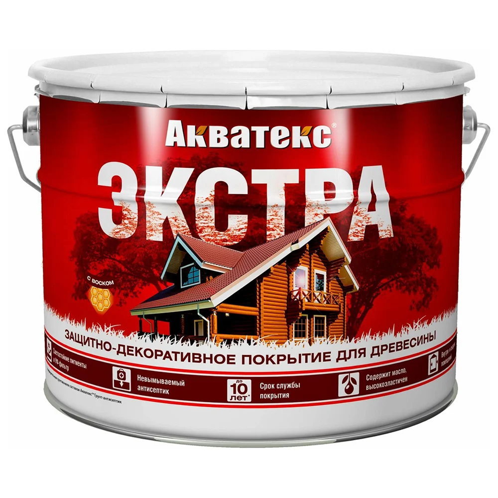 Защитно-декоративное покрытие АКВАТЕКС акватекс-экстра 259782