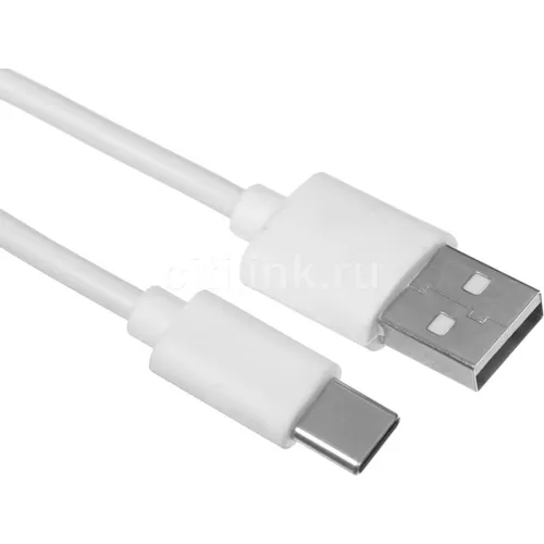 Кабель BORASCO USB Type-C - USB (m), 3м, 2A, белый [50132]