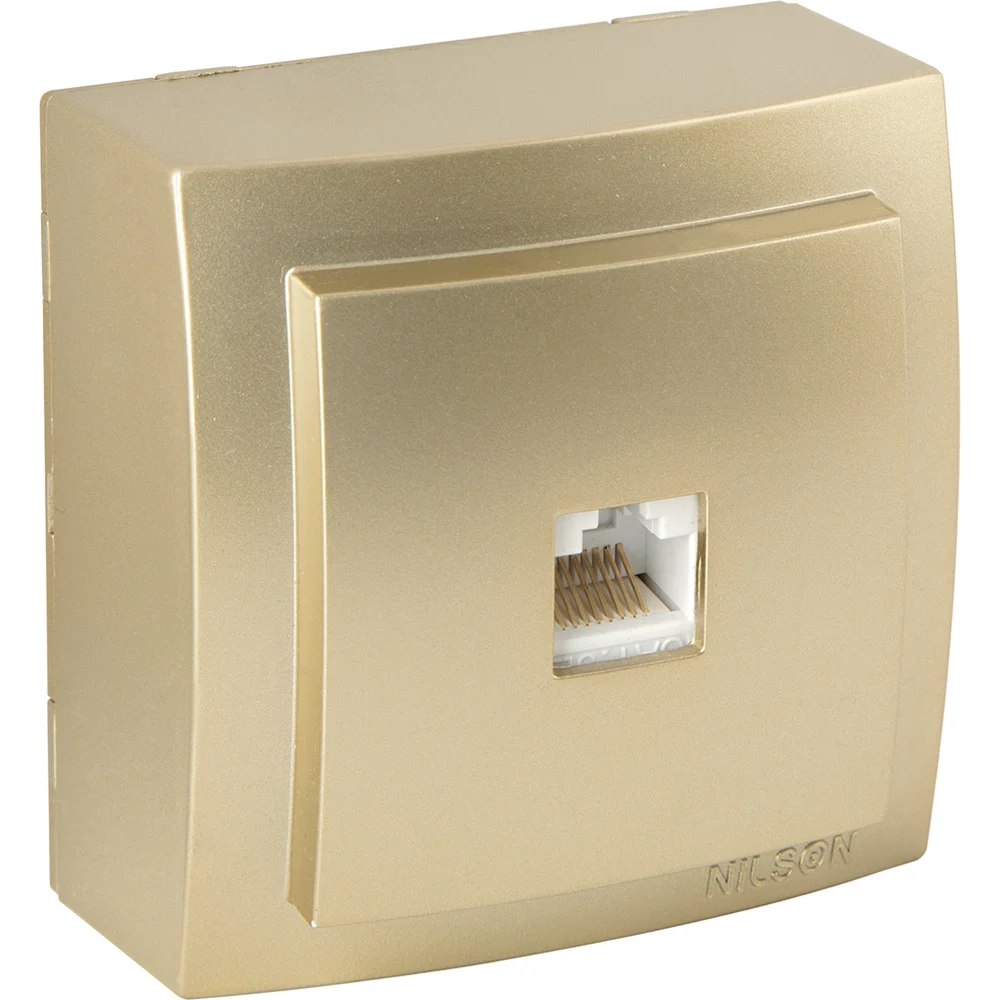 Розетка Nilson Themis metallic 26151062