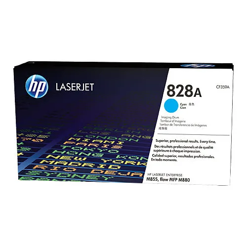 Блок фотобарабана HP 828A голубой цв:30000стр. для CLJ Ent M855/M880 [cf359a]
