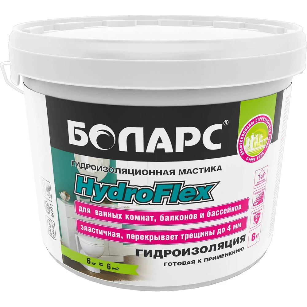 Гидроизоляция БОЛАРС HydroFlex 27343