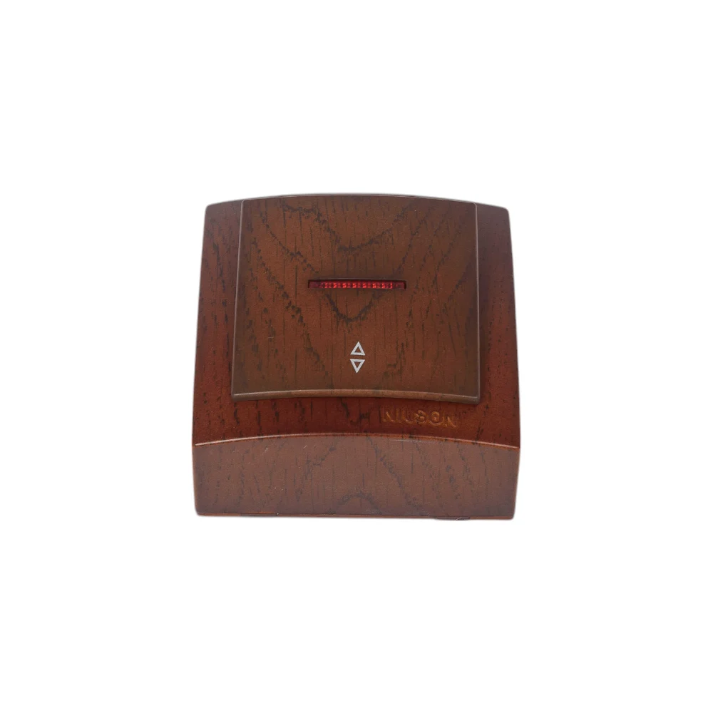Проходной выключатель Nilson Themis wood 26271008