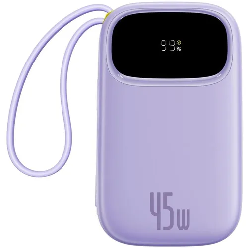Внешний аккумулятор (Power Bank) BASEUS EnerFill FC31, 20000мAч, фиолетовый [p10082105513-00]