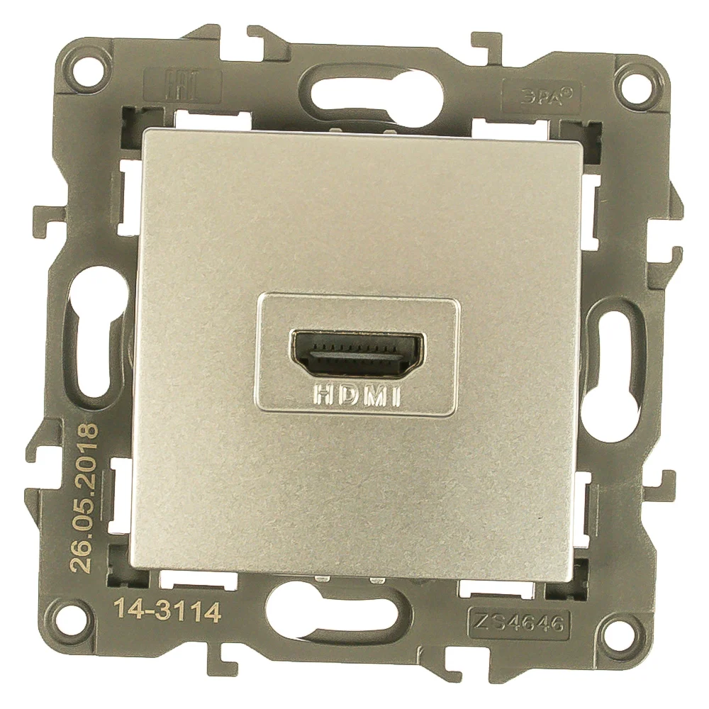 HDMI розетка ЭРА 14-3114-03 Elegance Б0034334
