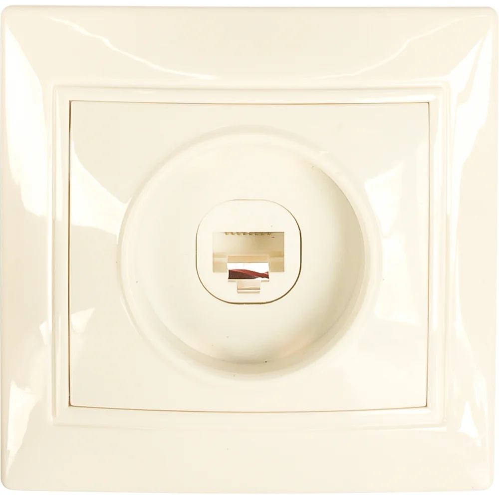 Компьютерная розетка Smartbuy Венера SBE-01w-S1-RJ