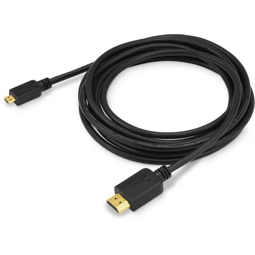 Кабель аудио-видео Buro HDMI 1.4, HDMI (m) - Micro HDMI (m), ver 1.4, 3м, черный [microhdmi-3m]