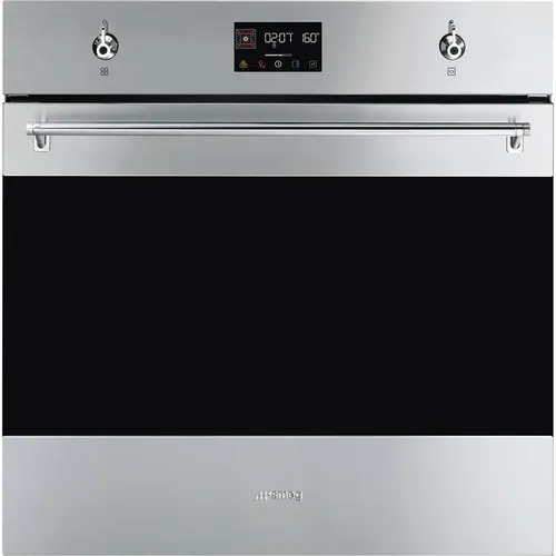 Духовой шкаф электрический SMEG SO6302TX, 68л, дверца с 3 стеклами, нержавеющая сталь
