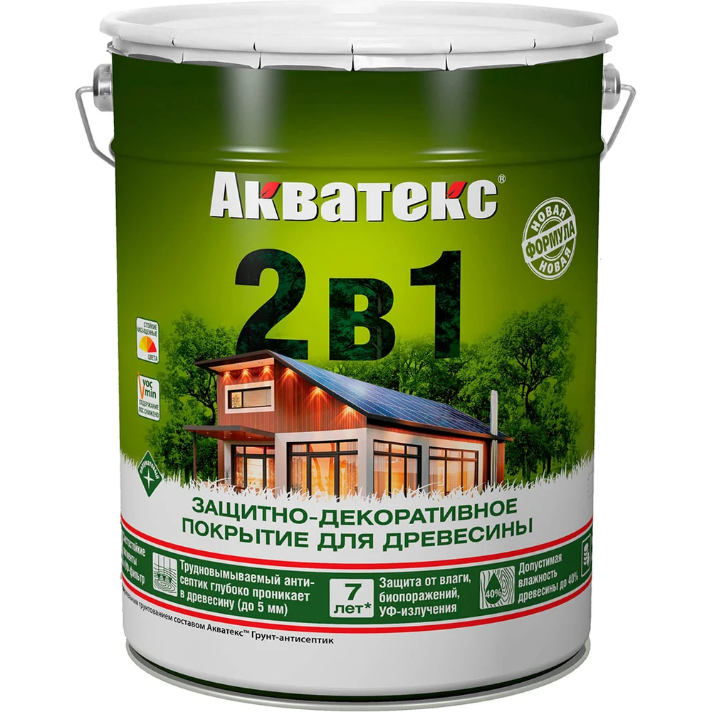 Защитно-декоративное покрытие АКВАТЕКС акватекс 257235