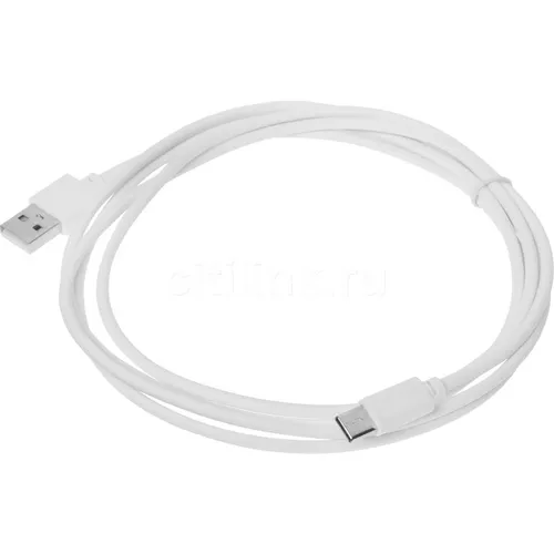 Кабель USB Type-C (m) - USB (m), 1.8м, 2A, белый