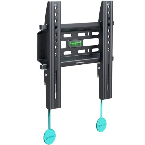 Кронштейн для телевизора ONKRON FM1, 17-43", настенный, фиксированный, черный