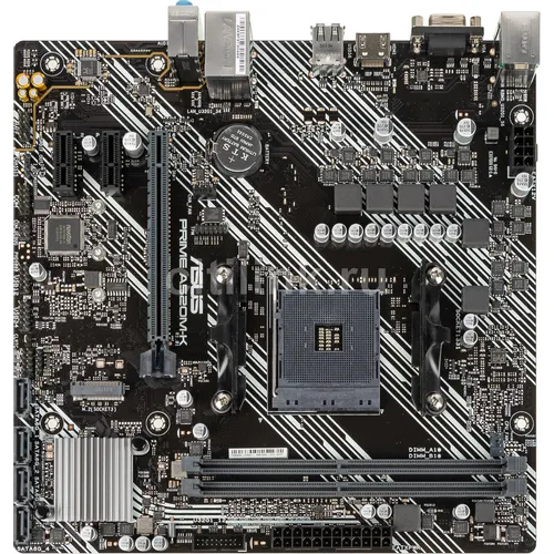 Материнская плата ASUS PRIME A520M-K, Socket AM4, AMD A520, mATX, Ret