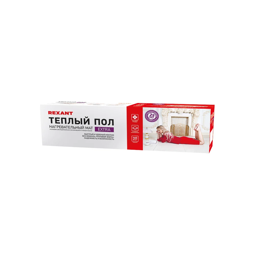 Двухжильный теплый пол REXANT 51-0502