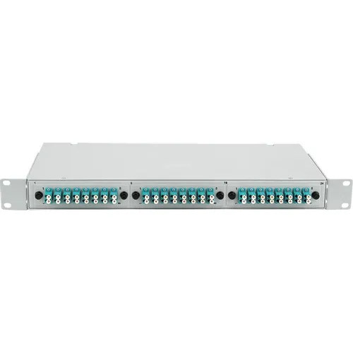 Кросс Suprlan 09-0257-4 19" 1U 24xLC дупл. 50/125 OM4