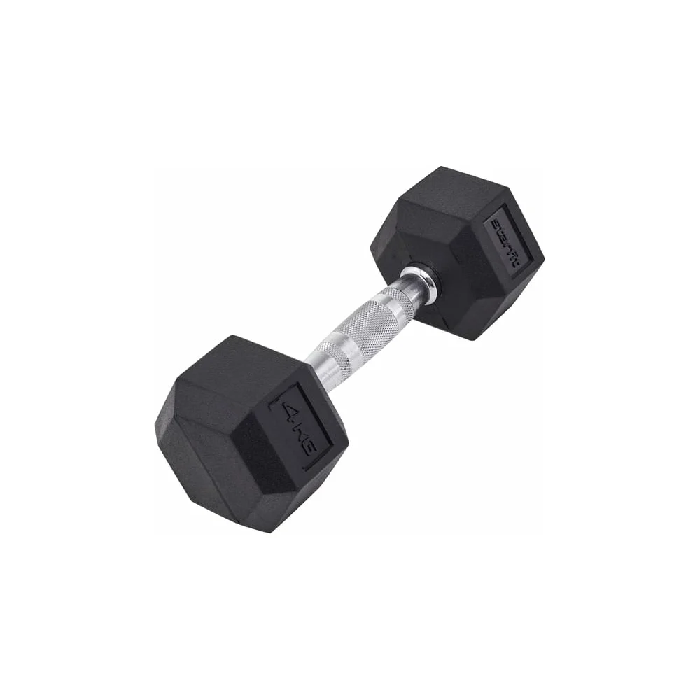 Гексагональная обрезиненная гантель Starfit DB-301 УТ-00019785