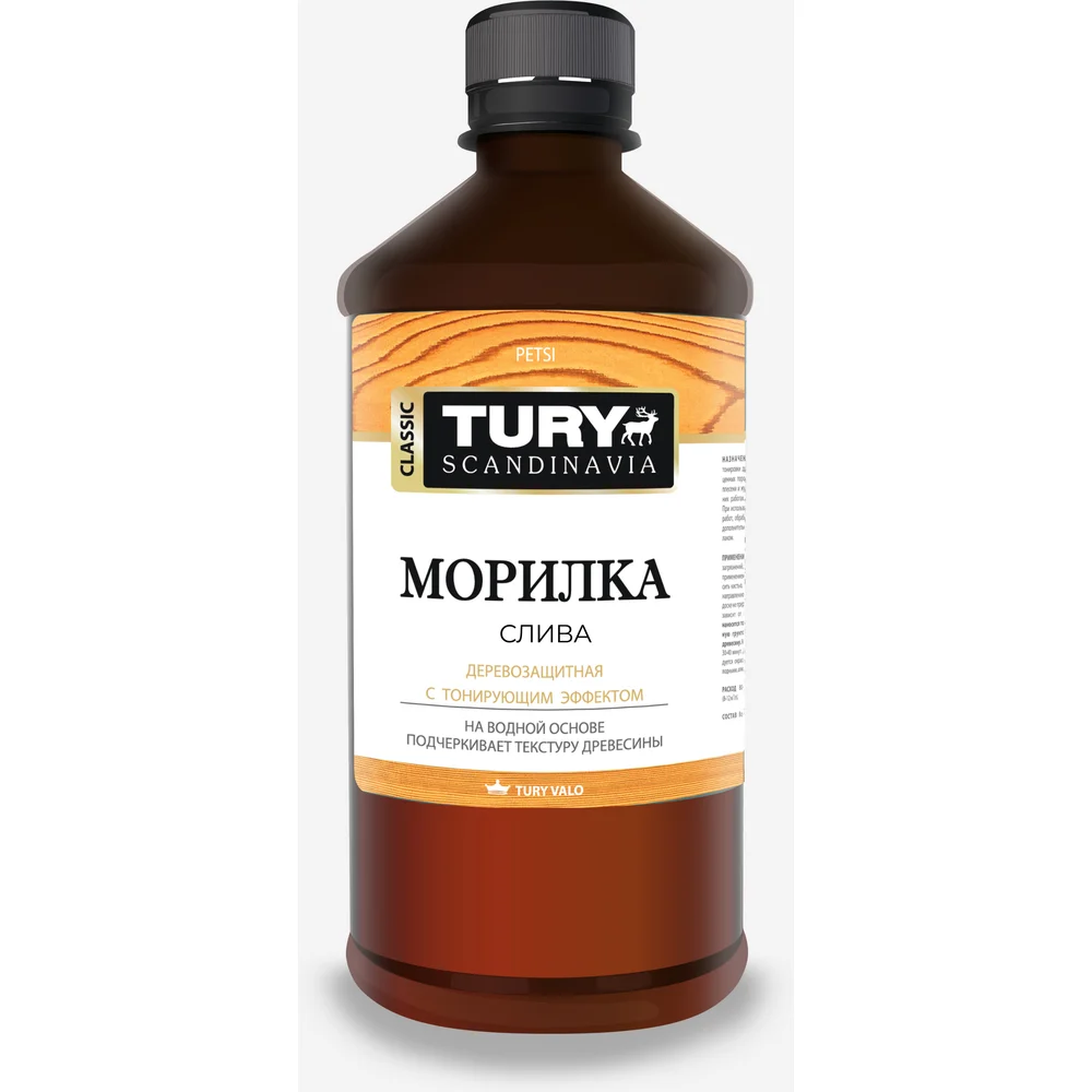 Деревозащитная морилка TURY 2004579