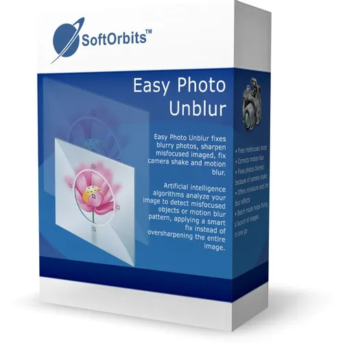Ключ активации SoftOrbits Easy Photo Unblur (SO-34)