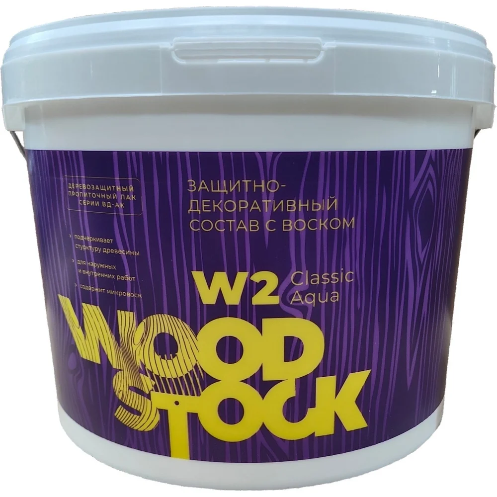 Защитно-декоративный состав Woodstock W-2 ВД-АК Classic ТД000004096