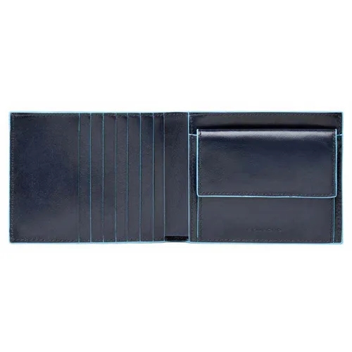 Кошелек мужской Piquadro Blue Square, кожа натуральная, синий [pu1239b2r/blu2]