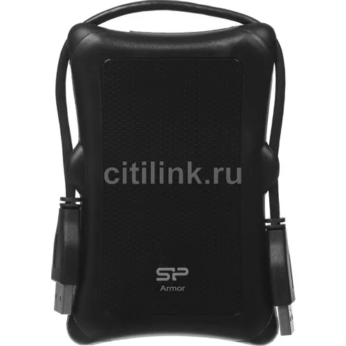 1ТБ Внешний диск HDD Silicon Power Armor A30 SP010TBPHDA30S3A, USB 3.0, черный