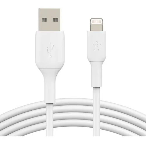 Кабель Belkin CAA001BT1MWH, Lightning (m) - USB (m), 1м, MFI, белый
