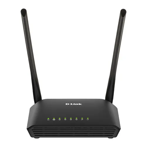 Wi-Fi роутер D-Link DIR-615S/RU/B1A, Wi-Fi 4, N300, 2.4ГГц, 5 WAN/LAN, черный