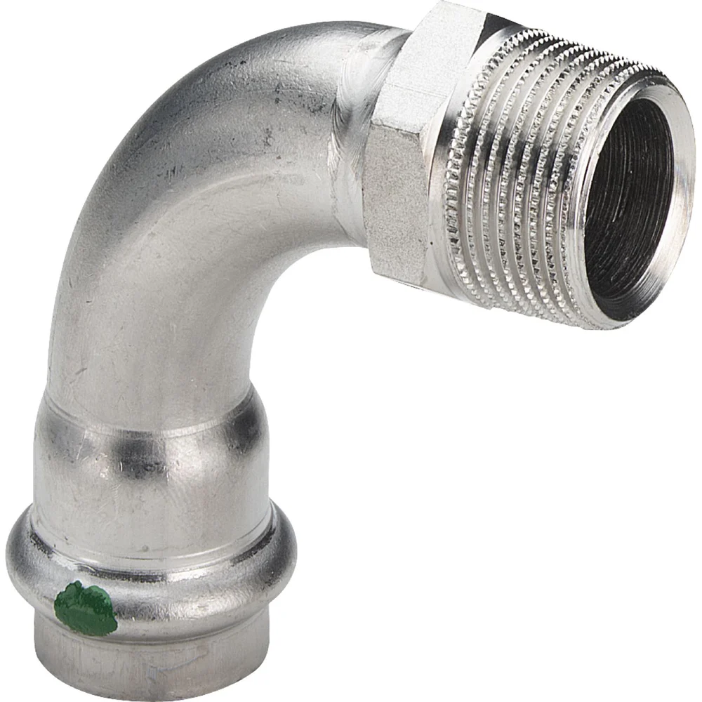 Угловой угловой переход VIEGA Sanpress Inox 436919