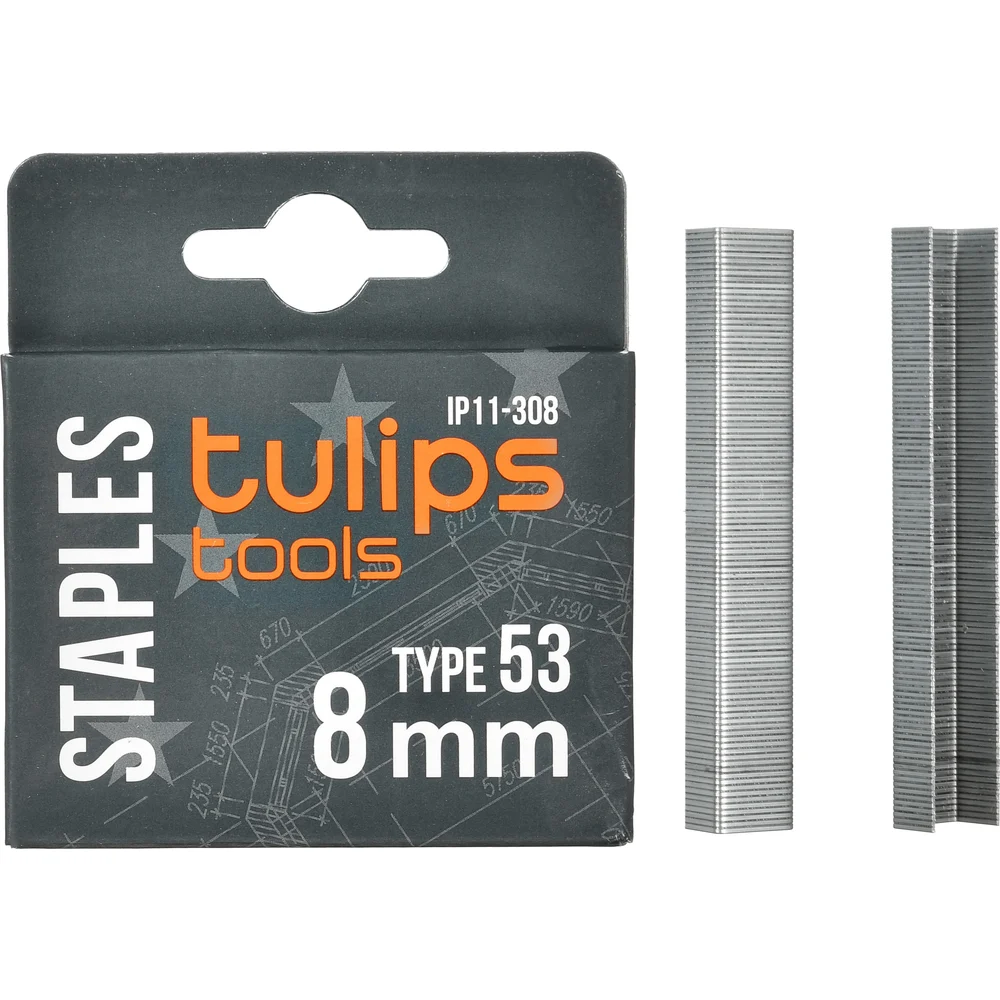 Скобы для степлера Tulips Tools IP11-308