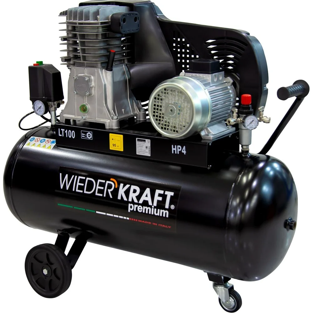 Воздушный ременной компрессор WIEDERKRAFT WDK-91054