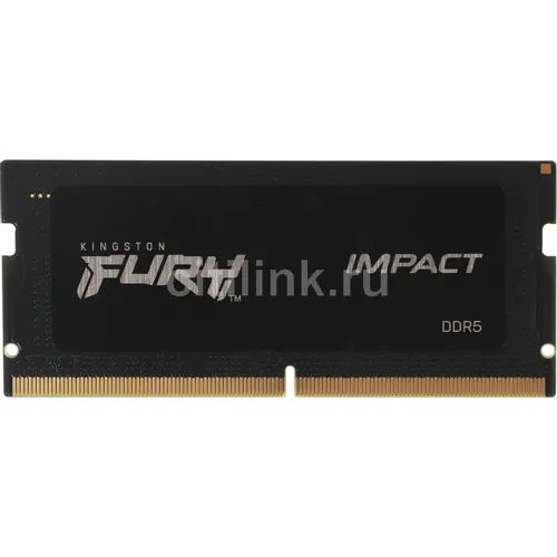 Оперативная память Kingston Fury Impact KF548S38IB-8 DDR5 - 1x 8ГБ 4800МГц, для ноутбуков (SO-DIMM), Ret