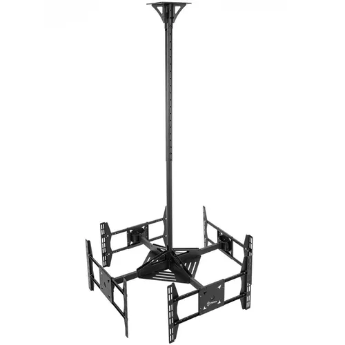 Кронштейн для телевизора ONKRON CPRO2L-4, 32-55", потолочный, поворот и наклон, черный