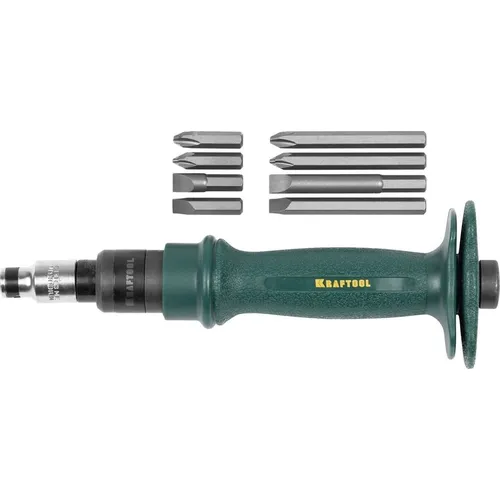 Отвертка с насадками Kraftool 25550-H10_z01, 15 предметов, в жестком кейсе