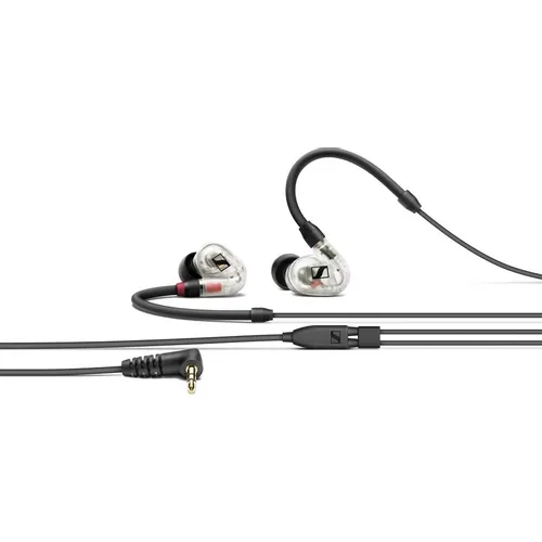 Наушники Sennheiser IE 100 Pro, 3.5 мм, вкладыши, прозрачный/черный [508941]