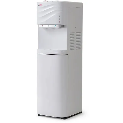 Кулер AEL LC-840a, напольный, компрессорный, регулятор, белый
