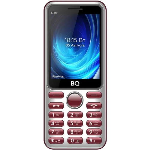 Сотовый телефон BQ Slim 2833, красный