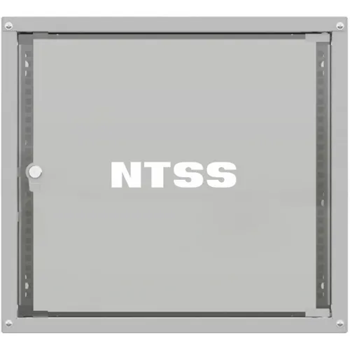 Шкаф коммутационный NTSS Lime NTSS-WL12U5560GS настенный, стеклянная передняя дверь, 12U, 635x770x600 мм